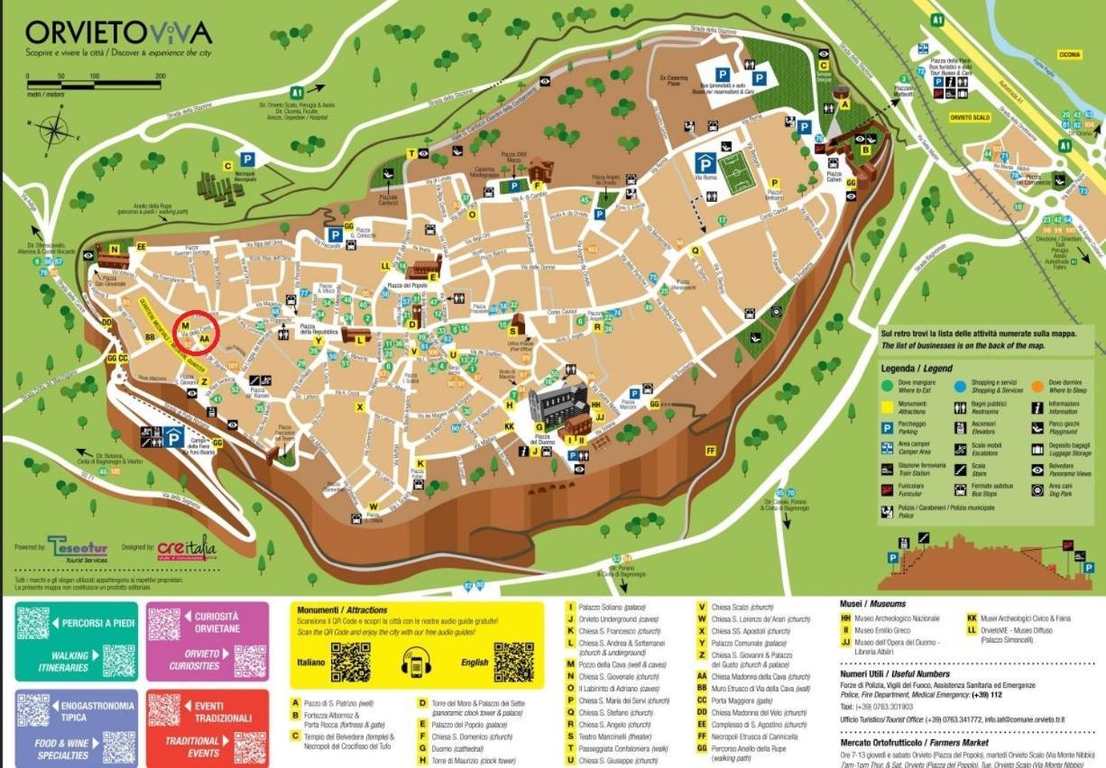 Villa I Tesori Del Pozzo Orvieto Esterno foto